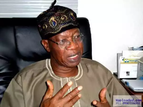Lai Mohammed mourns Ojo Maduekwe, calls him a patriot
